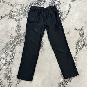 Thakoon Addition‎ Navy Blue Jacquard Leopard Print Pull On Pants Size 2